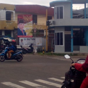 Baliho Kandidat Cagub Kaltara Sudah Mulai Bermunculan Ditengah Sudut Kota Tarakan (run)