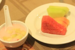 es melon mutiara dan  buah (hfa)
