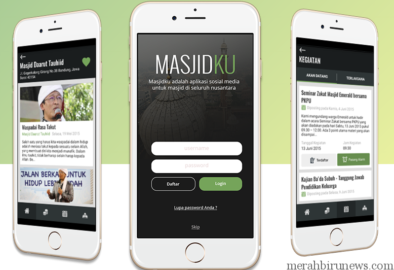 Aplikasi Masjidku Aplikasi Media Sosial Perekat Ukhuwah Islamiyah