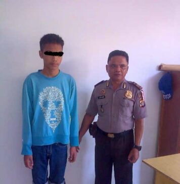 Mencuri Motor Tetangga, RL Dibekuk Polisi