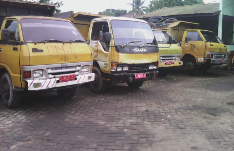 Mayoritas Armada Truck Sampah milik DKPP Tarakan sudah Uzur