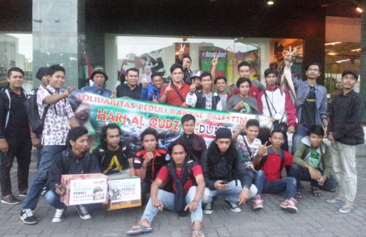 Aksi Solidaritas Mahasiswa Untuk Palestina, Target Menghimpun Dana Hingga Rp 50 juta