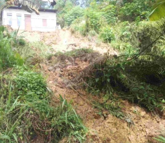 Kekurangan Tenaga Menjadi salah satu faktor keterlambatan BPBD Tarakan Melakukan Penanggulangan Longsor.