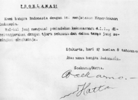 Fakta Tentang Naskah Proklamasi Republik Indonesia