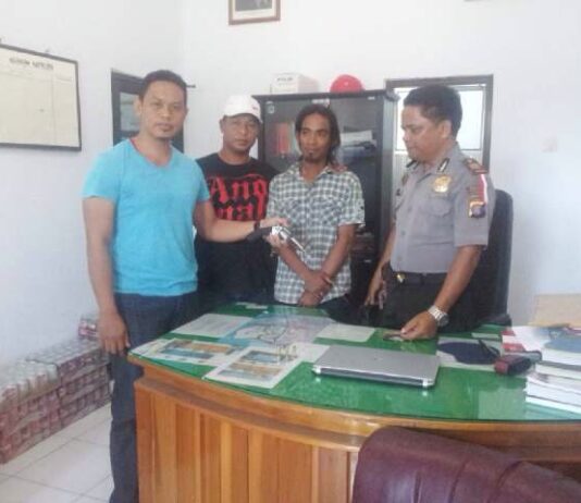 Seorang Warga Ditangkap Polisi Karena Membawa Senjata Api Ilegal