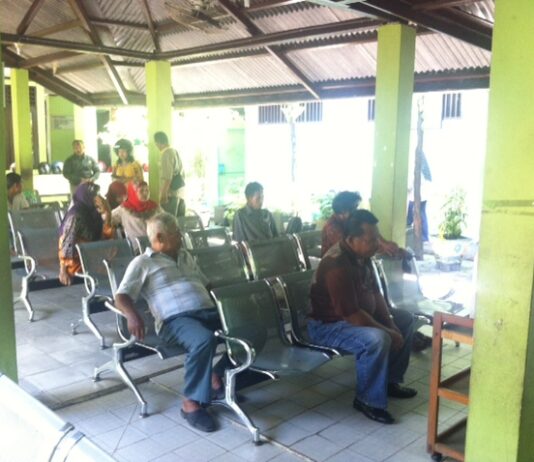 Lebaran Usai, Jumlah kunjungan Pasien di Puskesmas Karang Rejo Kembali Meningkat.