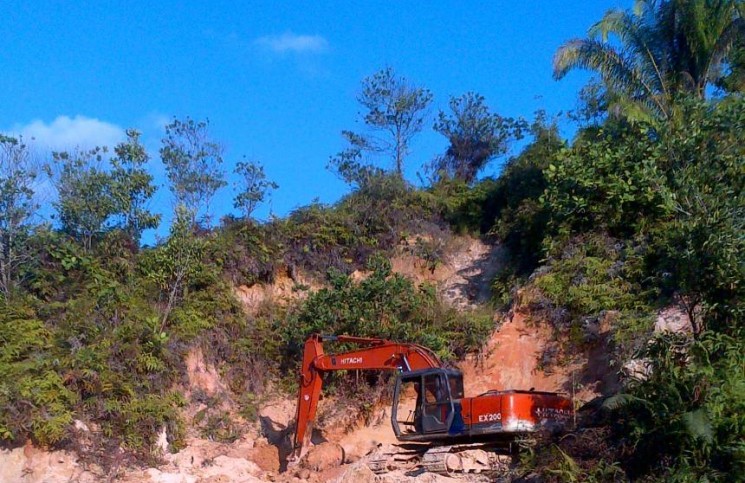 Dishutamben Hentikan Potong Bukit di Hutan Lindung Gunung Selatan