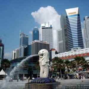 Kota Singapura dan Ikonnya Merlion (batamtoday.com)