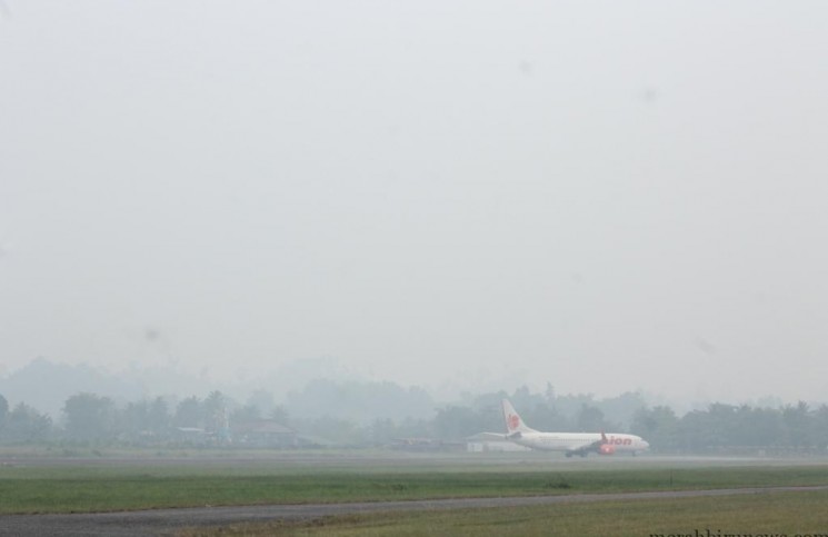 Kabut Asap Dari Berau, Jarak Pandang di Tarakan 2-4 Km