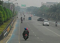 Pengendara Diingatkan Tetap Menyalakan Lampu Kendaraan