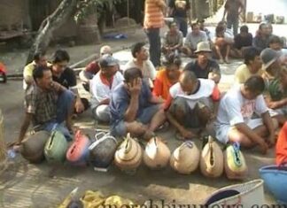 Arena sabung ayam di Karanganyar Pantai Digrebeg Polisi