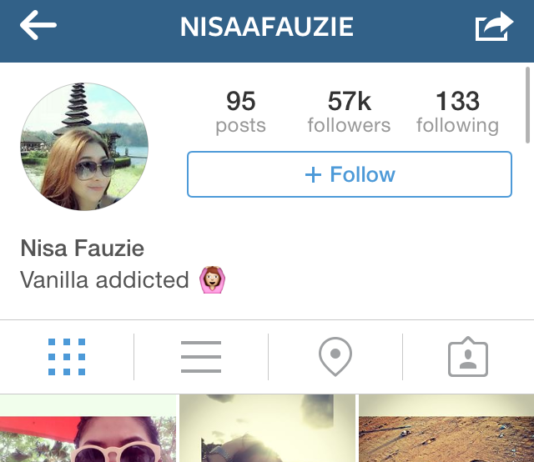 Instagram Khairunnisa, Pramugari AirAsia QZ8501 Capai 57 ribu Pengikut