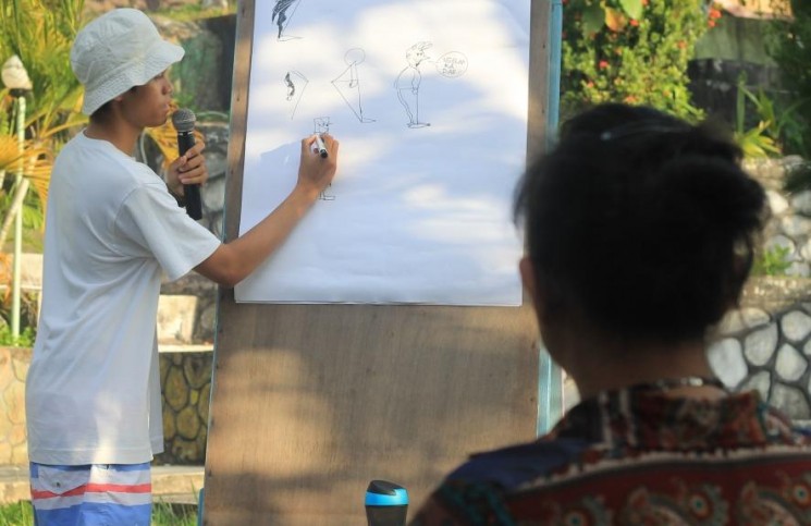Seni grafiti yang kreatif harus mampu berkembang di Tarakan