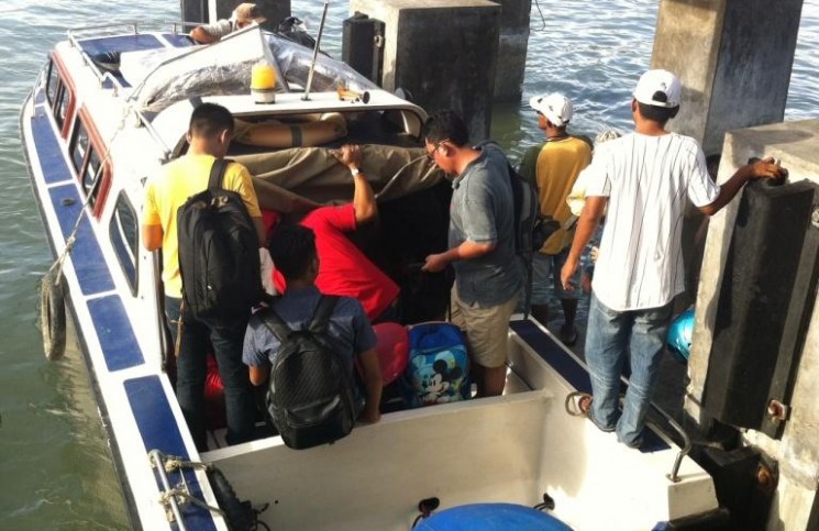 Speedboat Kecil Ke Tanjung Selor Kebanjiran Penumpang