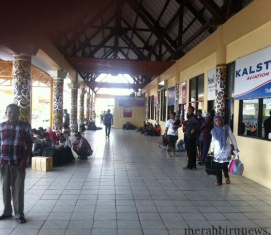 Penghapusan konter tiket di Bandara Juwata masih dalam tahap uji coba
