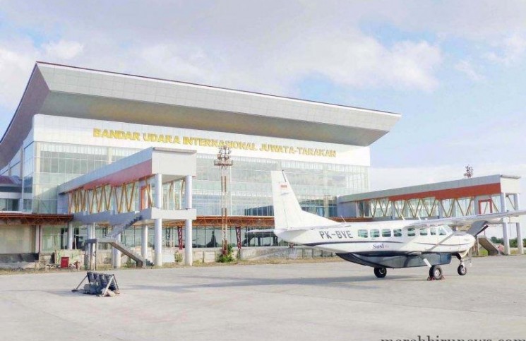 1 Juli 2015 terminal baru bandara juwata beroperasi