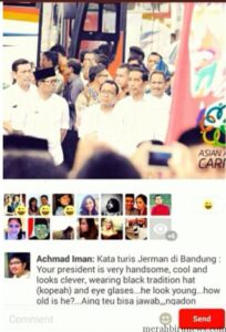 Capture Path Turis Jerman Sangka Presiden RI Ridwan Kamil Bukan Jokowi