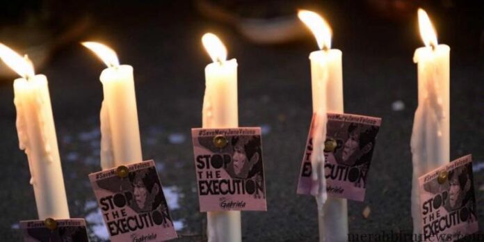 Protes Hukuman Mati Mary Jane
