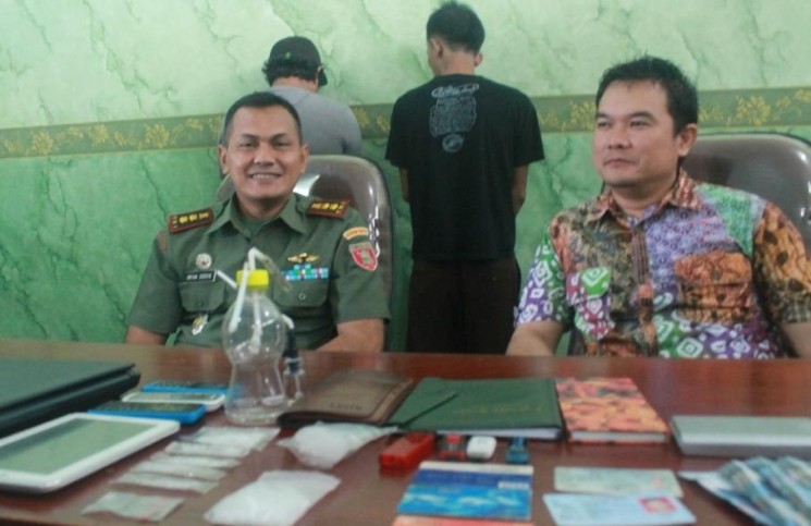 Pengedar shabu kembali ditangkap, Kali ini Kodim 0907 Tarakan yang beraksi