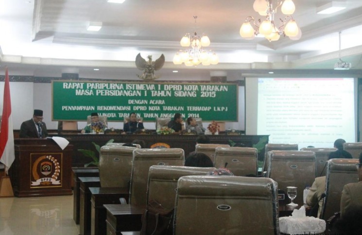 Masih banyak kekurangan, LKPJ Walikota Tarakan Tahun 2014 diminta diperbaiki