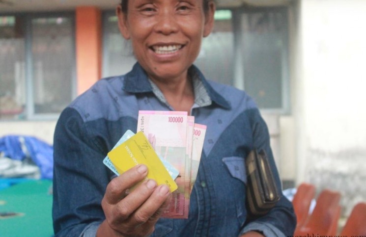 Sebuah Harapan dari uang Rp. 600.000 bagi Warsih