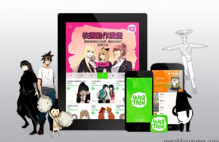 Line Webtoon, Aplikasi Mobile Wadah Pecinta Komik Aplikasi Line Webtoon