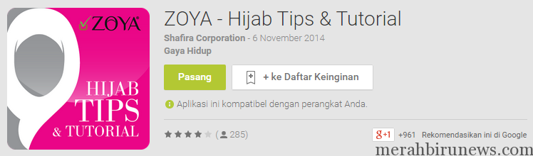 ZOYA   Hijab Tips   Tutorial   Apl Android di Google Play