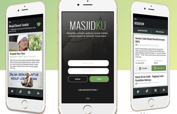 Aplikasi MasjidKu, Aplikasi Media Sosial Perekat Ukhuwah Islamiyah Aplikasi Masjidku Aplikasi Media Sosial Perekat Ukhuwah Islamiyah