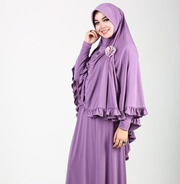 Pilihan Tepat Untuk Pakaian Lebaran Contoh Trend Baju Muslimah Gamis Syari