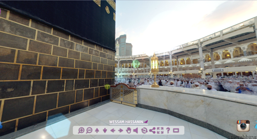 Yuk, Coba Lihat Suasana Di Mekah Dan Madinah Dengan Aplikasi Shutterksa ! Tampilan Mekkah Panorama Shutterksa.com