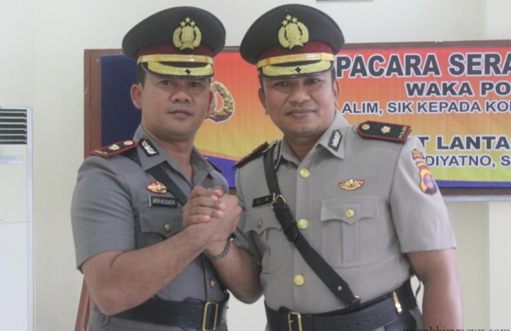 Kompol Hendrik Sidabutar dan Kompol Alim (hfa)
