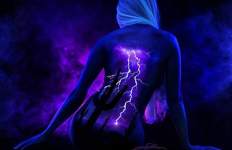 Inilah Kumpulan Photo Body Painting John Poppleton Paling Keren Yang Pernah Dibuat