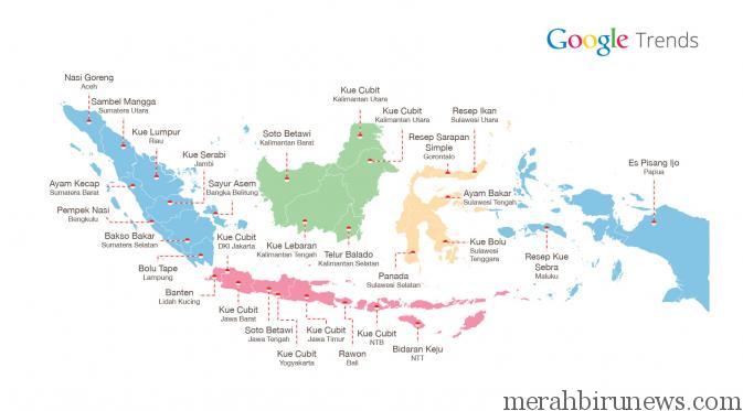 Masakan Paling Dicari Di Google Indonesia