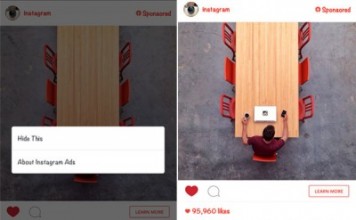 Salah Satu Instagram Ads Sponsored Post