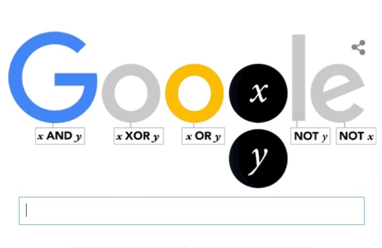 Google Doodle George Boole
