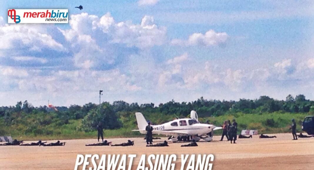 Lintasi Karang Unarang, Sukhoi Turunkan Paksa Pesawat Asing