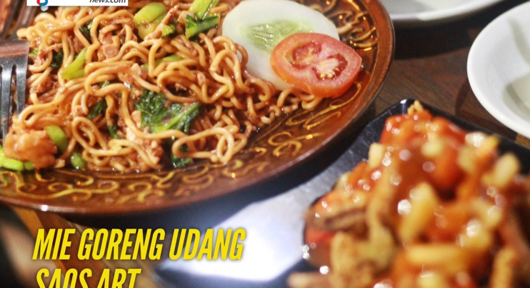 Mie Goreng Udang Saos Art