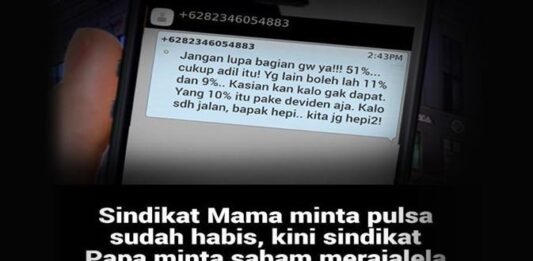 Meme Papa Minta Saham