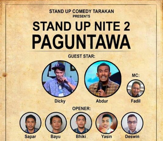 Stand Up Nite 2 PAGUNTAWA, Tertawa Bareng Abdur (SUCI 4) Dan Dicky (SUCI 5) Stand Up Nite 2 Paguntawa Dicky Abdur Tarakan