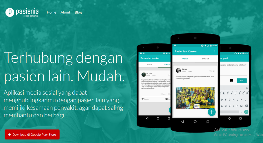 Pasienia, Jejaring Sosial Untuk Pasien Berbagi Pengalaman, Ini Yang Buat Anak Tarakan Loh