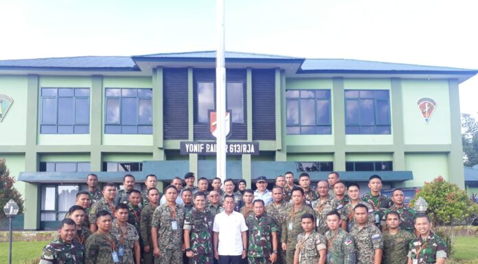 MENHAN RI Tatap Muka Dengan 400 Prajurit TNI Di Kota Tarakan