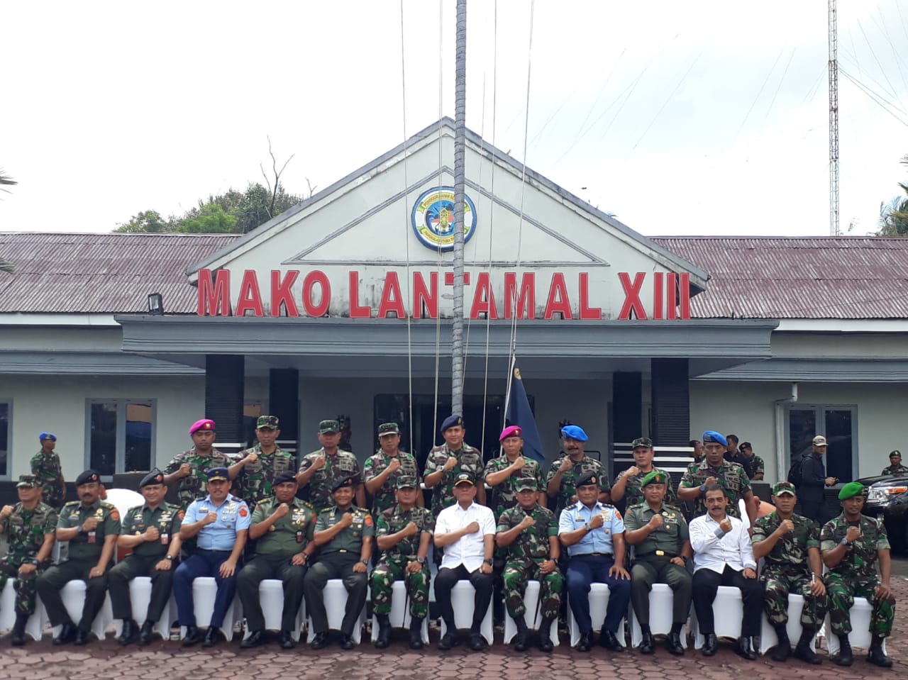 MENHAN RI Tatap Muka Dengan 400 Prajurit TNI Di Kota Tarakan