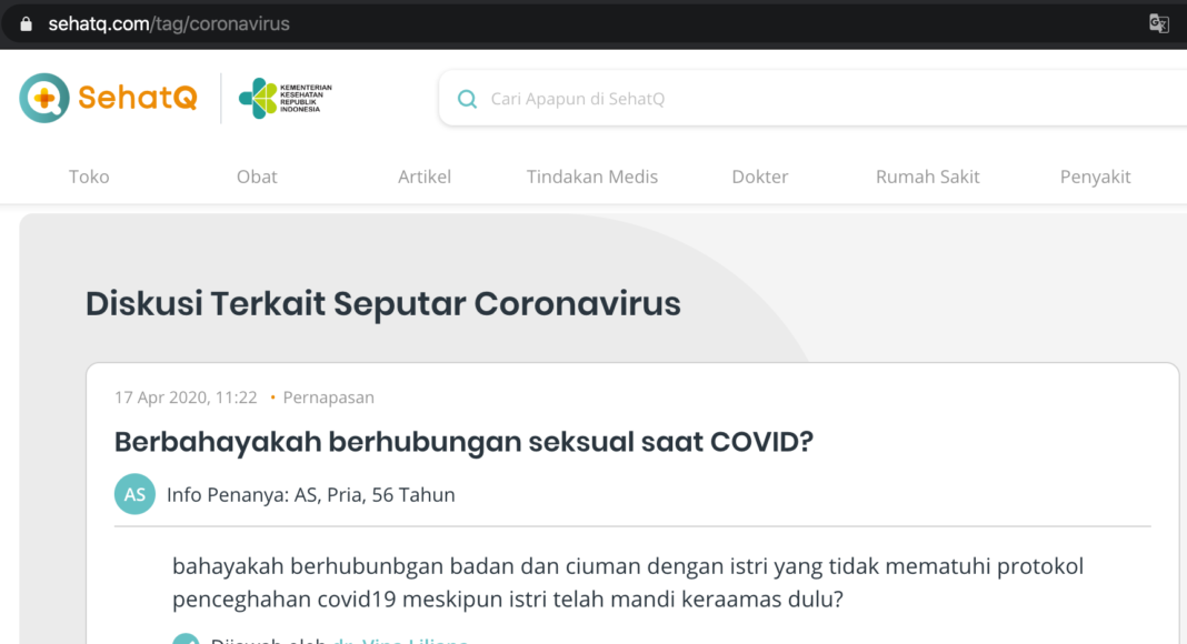SehatQ.com Diskusi Kesehatan