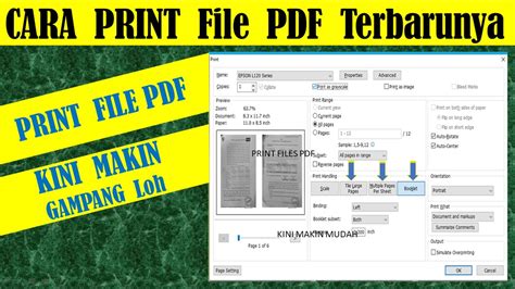 Cara Mudah Cetak File PDF untuk Segala Kebutuhan